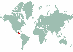 Casita in world map